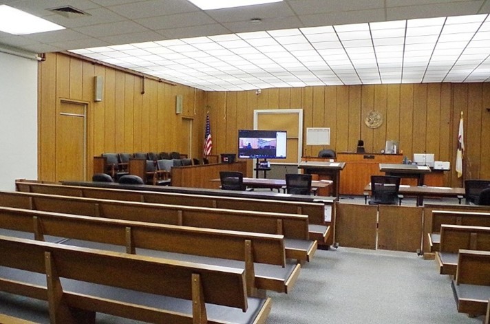 Courtroom in Main Courthouse